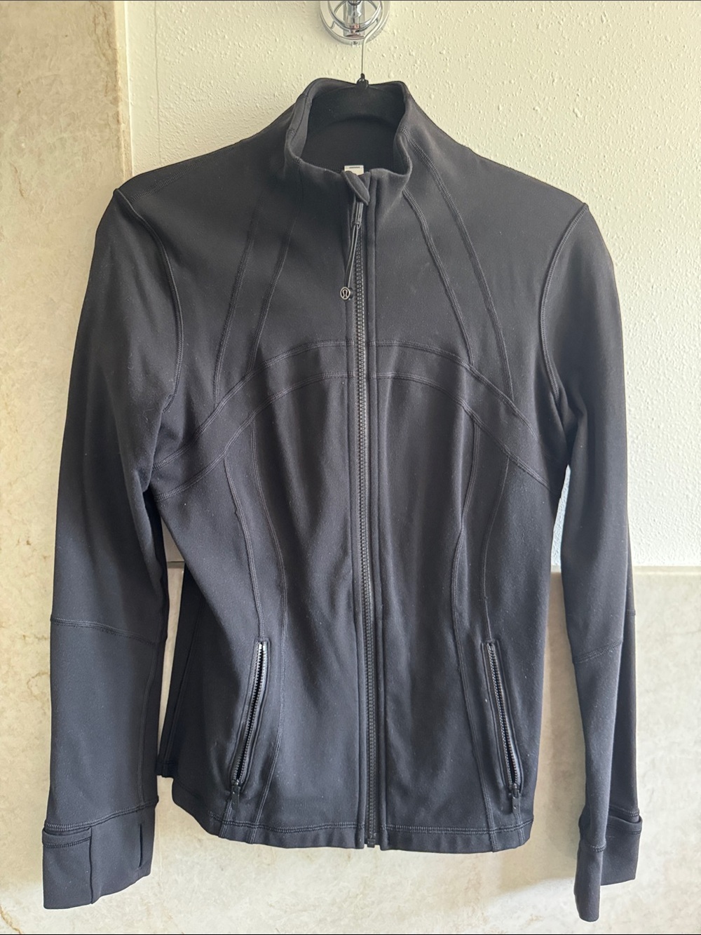 lululemon athletica Black Align Jacket with Logo Tag
